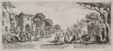 The Large Miseries of War: The Beggars and the Dying, 1633. Creator: Jacques Callot (French, 1592-1635)