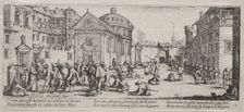 The Large Miseries of War: The Hospital, 1633. Creator: Jacques Callot (French, 1592-1635)