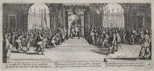 The Large Miseries of War: Distribution of Recompense, 1633. Creator: Jacques Callot (French, 1592-1635)
