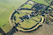 The large Neolithic henge enclosure at Avebury, Wiltshire, 2019. Creator: Damian Grady