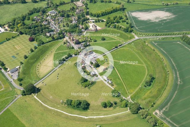 The large Neolithic henge enclosure at Avebury, Wiltshire, 2023. Creator: Robyn Andrews.
