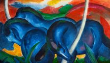 The Large Blue Horses, 1911