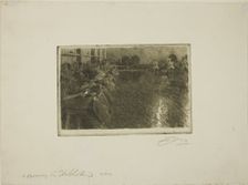 The Large Brewery, 1890. Creator: Anders Leonard Zorn