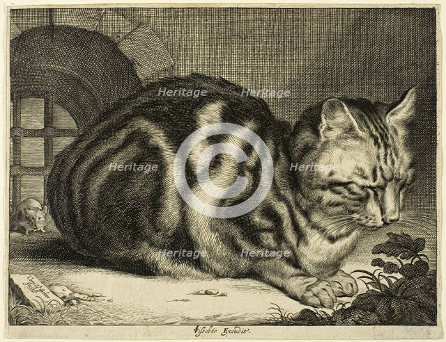 The Large Cat, 1657. Creator: Cornelis de Visscher.