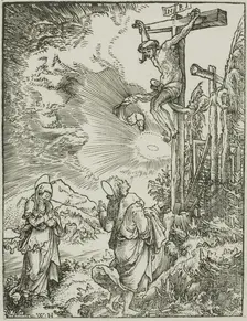 The Large Crucifixion, c. 1516. Creator: Wolf Huber