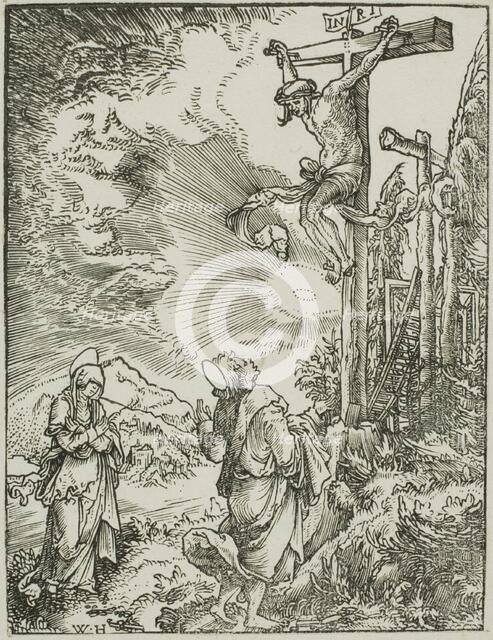 The Large Crucifixion, c. 1516. Creator: Wolf Huber.