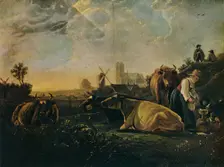 The Large Dort c1650. Artist: Aelbert Cuyp