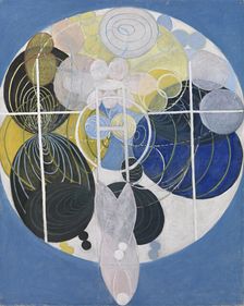 The Large Figure Paintings, No. 5, Group III, The Key to All Works to Date, The WU/Rose Series, 1907 Creator: Hilma af Klint (1862-1944)