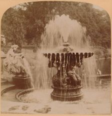 The Large Fountain, London, England 1896. Creator: Underwood & Underwood