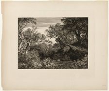 The Large German Landscape, 1841. Creator: Johann Wilhelm Schirmer