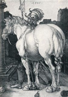 The Large Horse 1505 (1906). Artist: Albrecht Durer