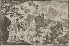 The Large House with the Turret, 17th century. Creator: Allart van Everdingen