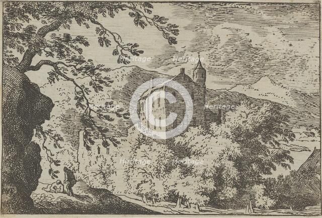 The Large House with the Turret, 17th century. Creator: Allart van Everdingen.