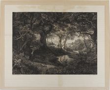 The Large Italian Landscape, 1841. Creator: Johann Wilhelm Schirmer