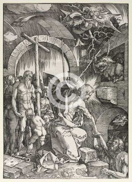 The Large Passion: Christ Descending into Limbo, 1510. Creator: Albrecht Dürer (German, 1471-1528).