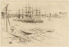 The Large Pool, c. 1879. Creator: James Abbott McNeill Whistler