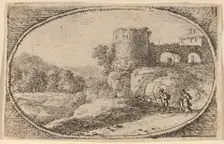 The Large Round Tower. Creator: Herman van Swanevelt