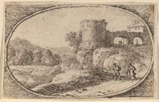 The Large Round Tower. Creator: Herman van Swanevelt