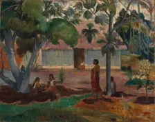 The Large Tree, 1891. Creator: Paul Gauguin (French, 1848-1903)