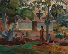 The Large Tree, 1891. Creator: Paul Gauguin (French, 1848-1903)