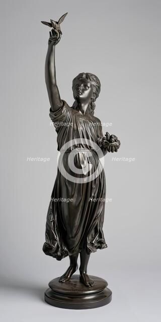 The Lark's First Flight, 1875-1924. Creator: Albert Bruce-Joy.