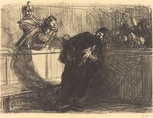 The Lawyer Abused, 1914. Creator: Jean Louis Forain