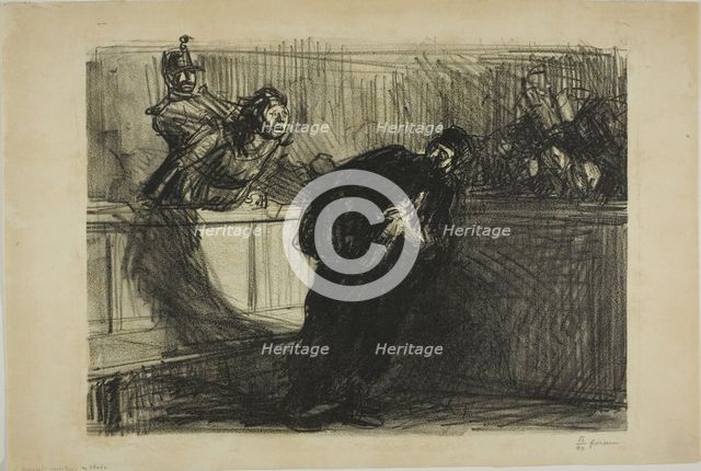 The Lawyer Abused, 5296. Creator: Jean Louis Forain.