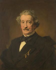 The lawyer and writer Franz Theobald Freiherr von Rizy, 1878. Creator: Franz Rumpler