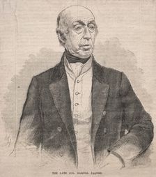 The Late Col. Samuel Jaques, 1859. Creator: Winslow Homer (American, 1836-1910)