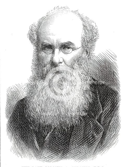 The late Colonel A. Strange, F.R.S., 1876. Creator: Unknown.