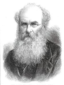 The late Colonel A. Strange, F.R.S., 1876. Creator: Unknown