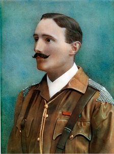 The late Captain the Hon RH De Montmorency, VC, 1900. Creator: Gabriel Lekegian