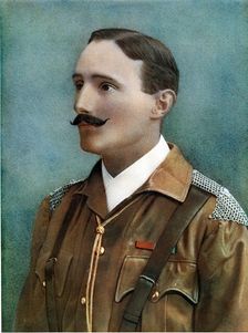 The late Captain the Hon RH De Montmorency, VC, 1900. Creator: Gabriel Lekegian