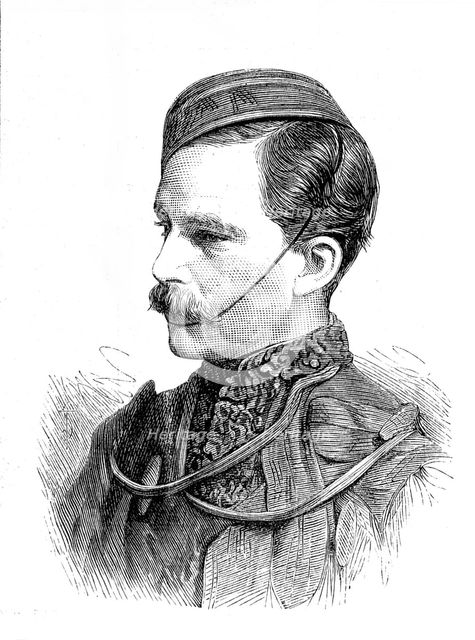 The late Captain W. Lawrell, 1880. Creator: Unknown.