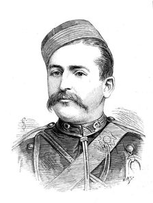 The late Captain Butson, 9th Lancers, killed at Cabul, 1880. Creator: Unknown