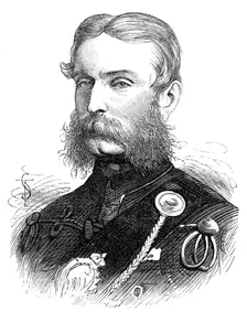 The late Captain G. L. Huyshe, 1874. Creator: Unknown