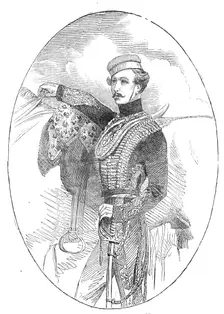 The late Captain Lewis Edward Nolan, 15th Hussars, 1854. Creator: Unknown