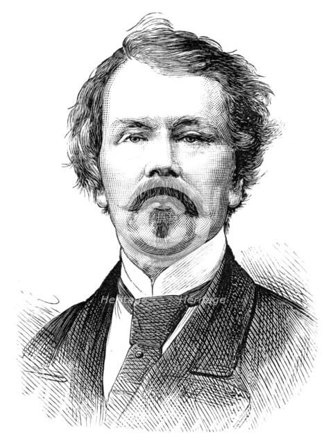 The late Captain Mayne Reid, 1883. Creator: Unknown.