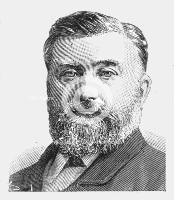 ''The Late Captain Moddrel, who perished in the Wreck of the Benvenue', 1891. Creator: Unknown.