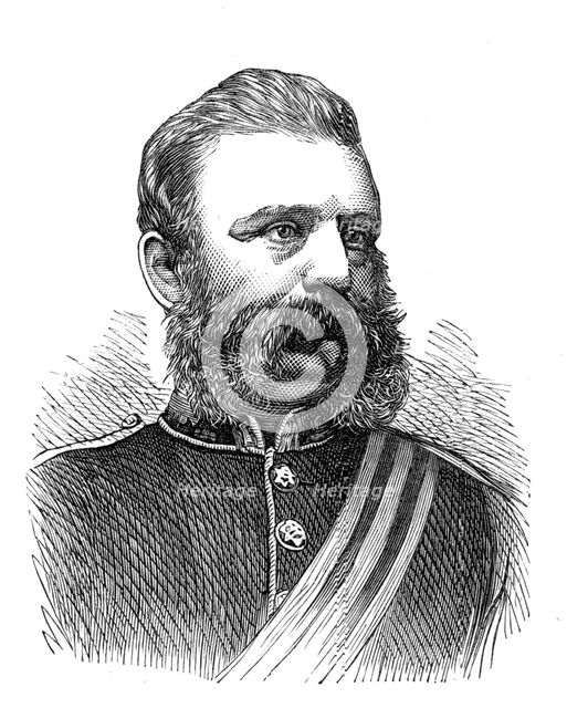 The late Captain Nicol, 1874. Creator: Unknown.