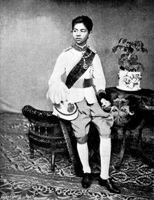 The late Crown Prince of Siam: Somdetch Chowfa Maha Vajirunhis, 1895. Creator: Unknown