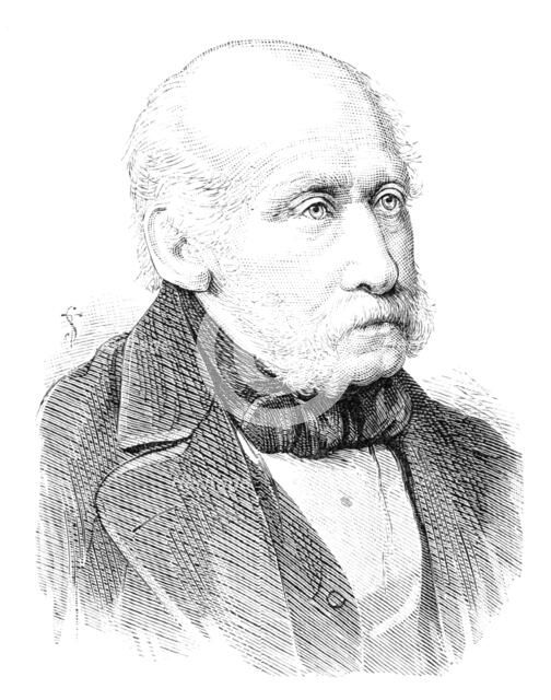 The late Admiral Patton, a Trafalgar veteran, 1883. Creator: Unknown.