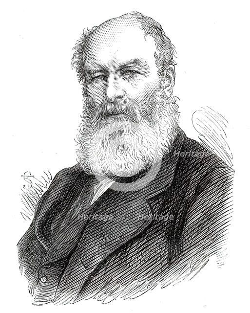 The late Admiral Sir Baldwin Walker, 1876. Creator: Unknown.