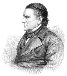 The late Alaric Alexander Watts, 1864. Creator: Unknown