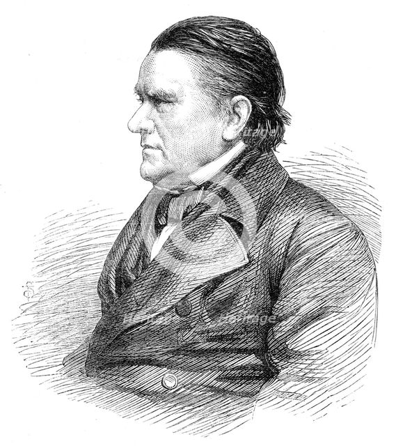The late Alaric Alexander Watts, 1864. Creator: Unknown.