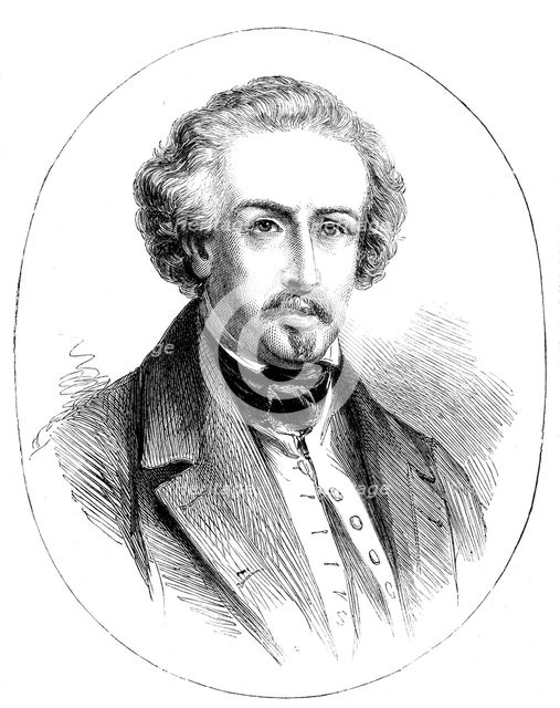 The Late Ary Scheffer, 1858. Creator: Unknown.