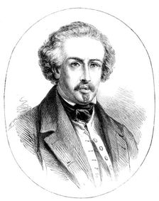 The Late Ary Scheffer, 1858. Creator: Unknown