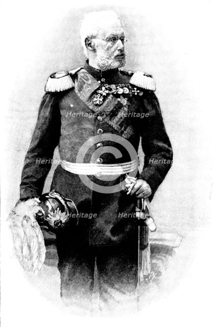 The late Archduke Albrecht of Austria, 1895. Creator: Unknown.