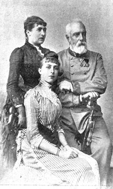 'The Late Archduke Henry of Austria and his Wife (and Daughter) 1891. Creator: GVD Lippe