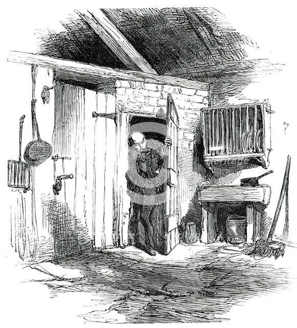 The Late Attack upon Marshal Haynau - the Coal-Cellar at the "George", Bankside, 1850. Creator: Unknown.